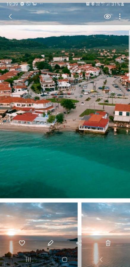 Modern Apartment 100M. From The Sea Skála Foúrkas エクステリア 写真