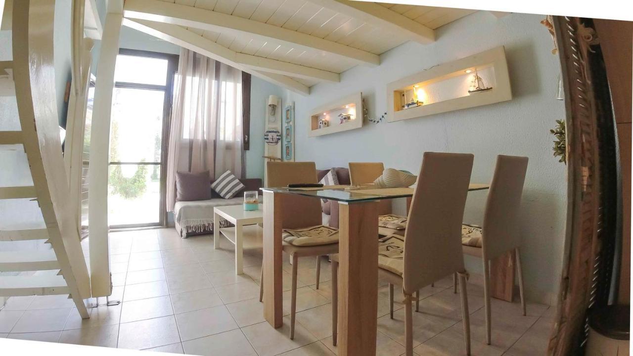 Modern Apartment 100M. From The Sea Skála Foúrkas エクステリア 写真